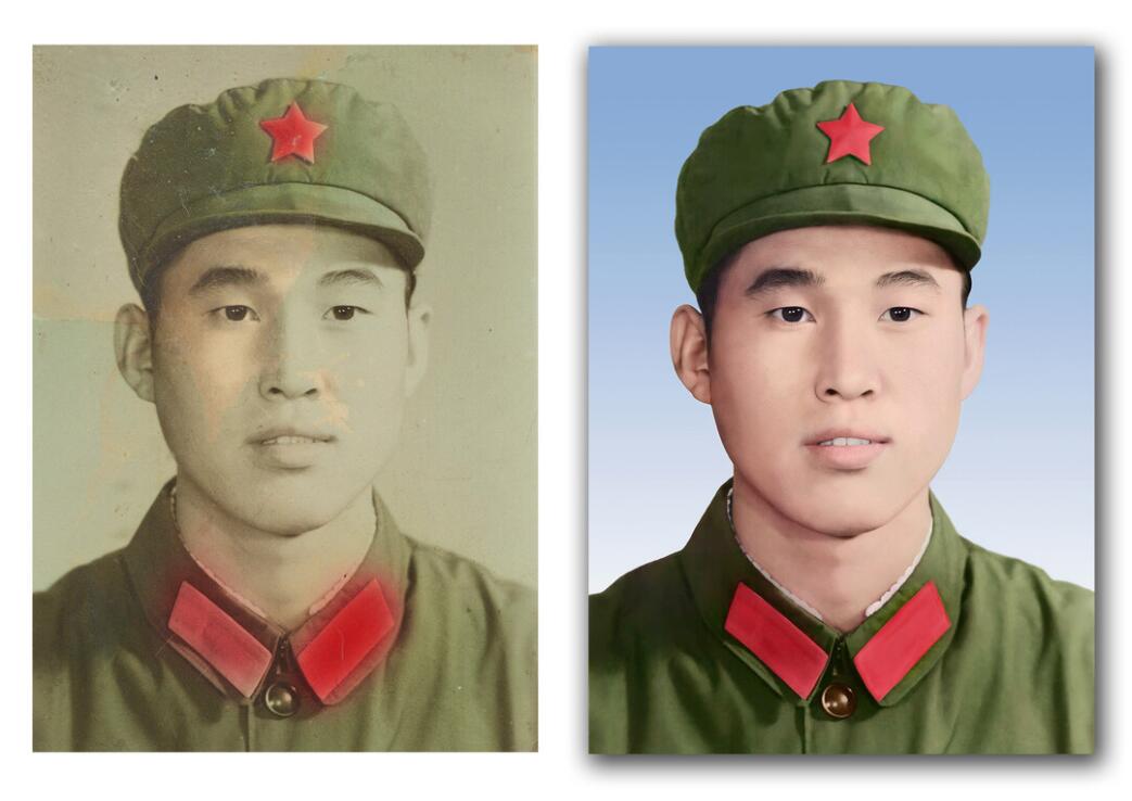 昌洒镇破损照片修复-18